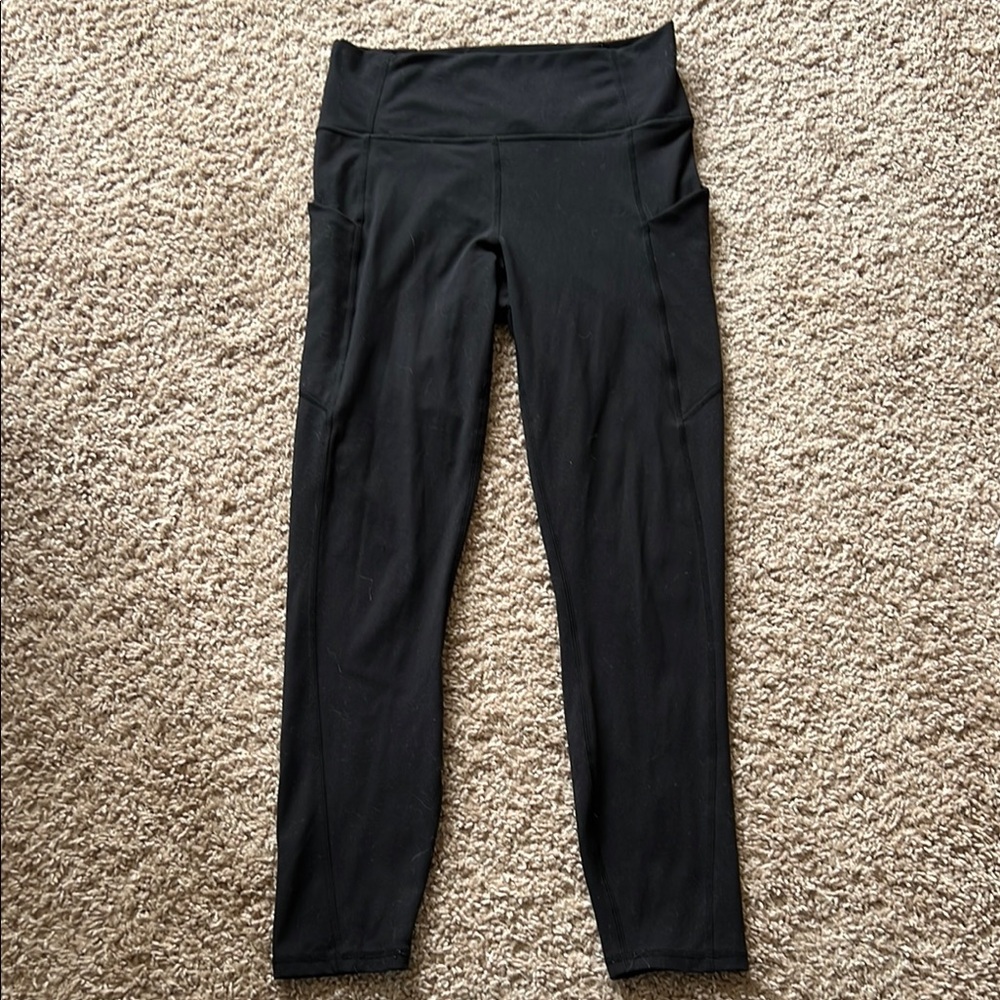 Black High-Waisted Leggings